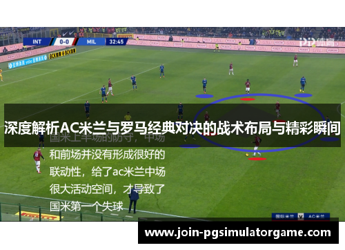 深度解析AC米兰与罗马经典对决的战术布局与精彩瞬间